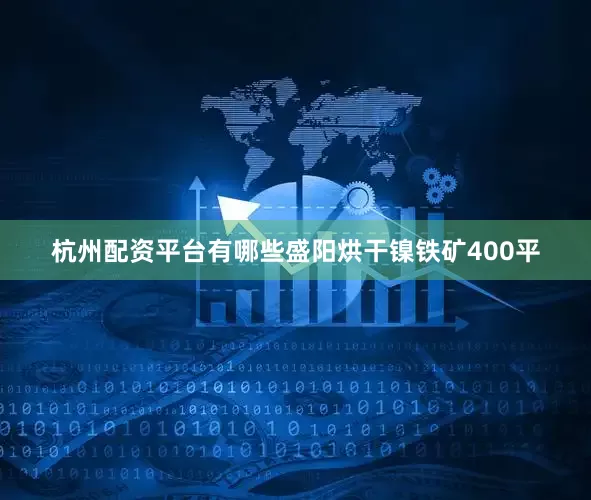 杭州配资平台有哪些盛阳烘干镍铁矿400平